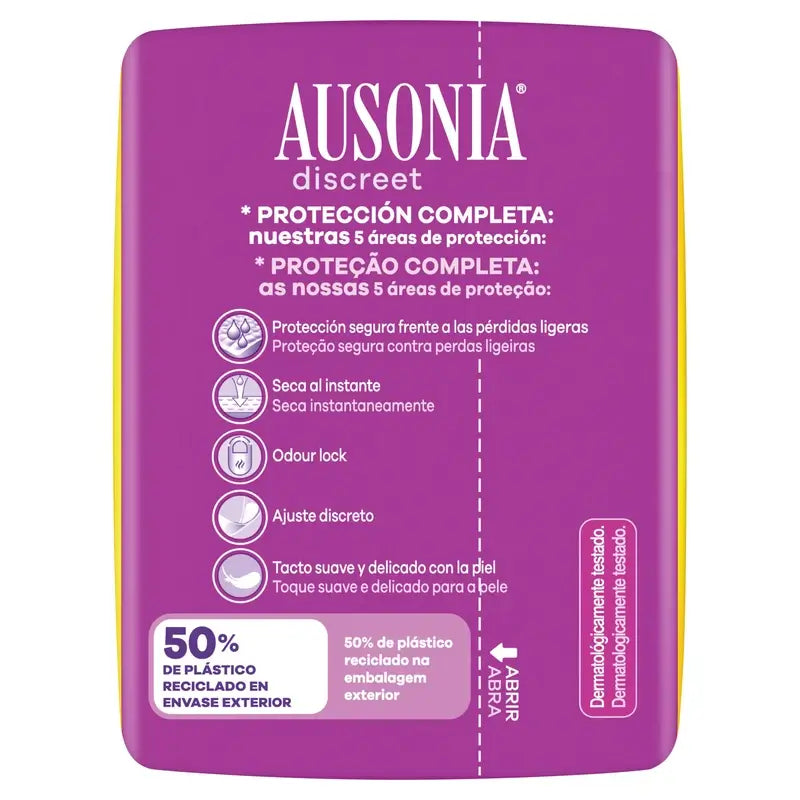 Ausonia Discreet Normal assorbenti per perdite di urina, 24 unità