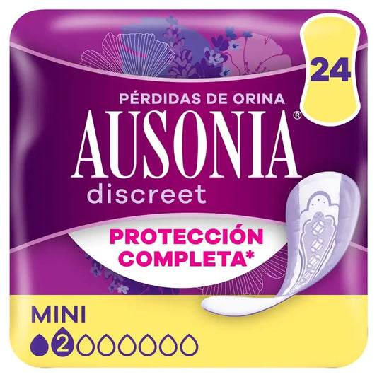 Ausonia Discreet Urine Loss Pads Mini, 24 unità