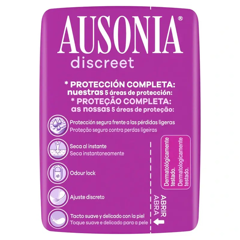 Ausonia Pads discreti per perdite di urina normali, 14 unità