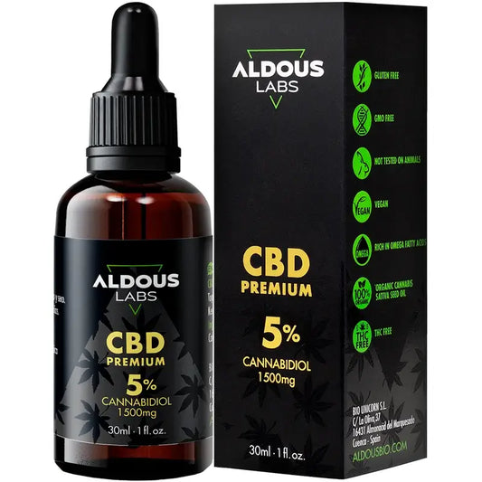Aldous Labs Olio di CBD 5% 30 ml Isolato