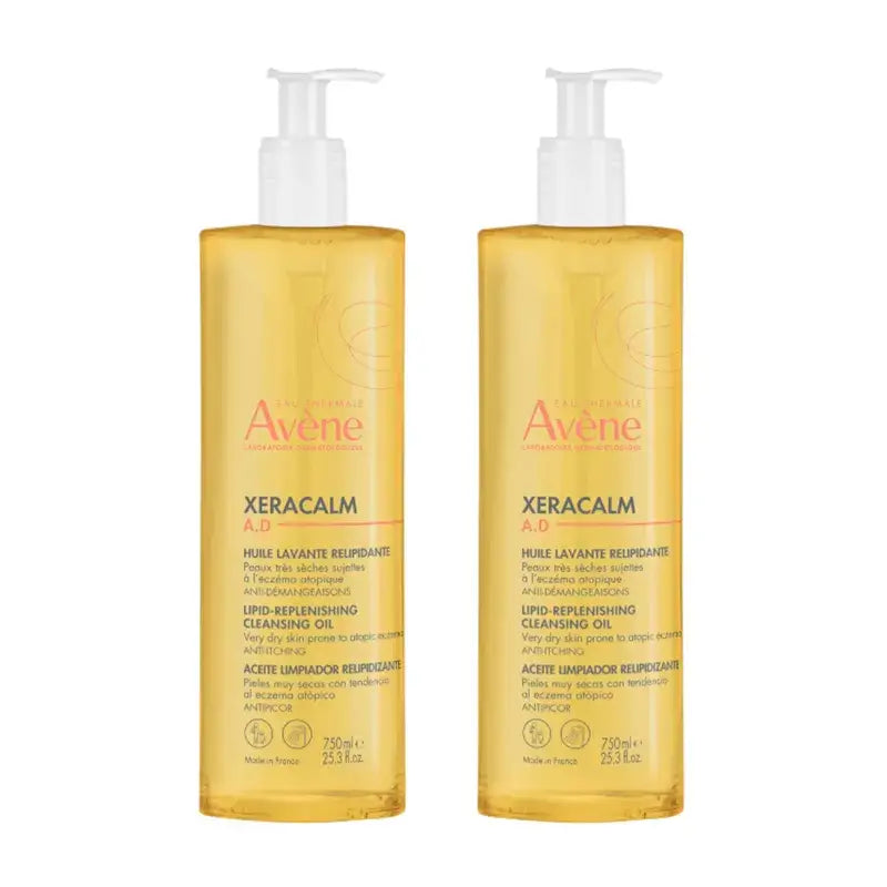 Avène Xeracalm Ad Olio detergente , Confezione 2 x750 ml