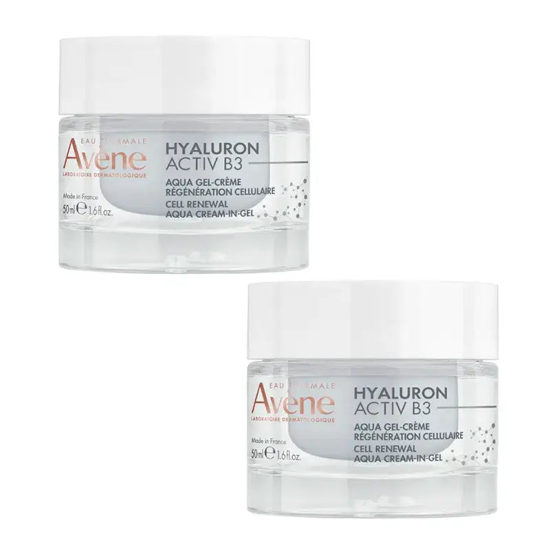 Avène Aqua Gel Hyaluron Activ B3 , Confezione 2 x 50 ml