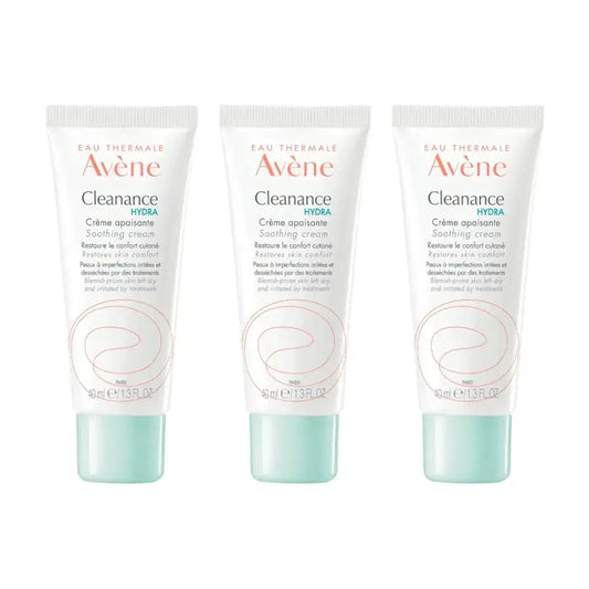 Avène Cleanance Hydra Crema, 3X40 Ml