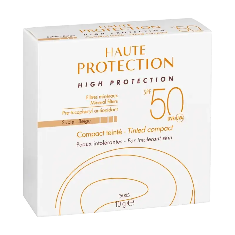 Avène Protezione solare compatta Colore sabbia SPF 50+ 9,5 g