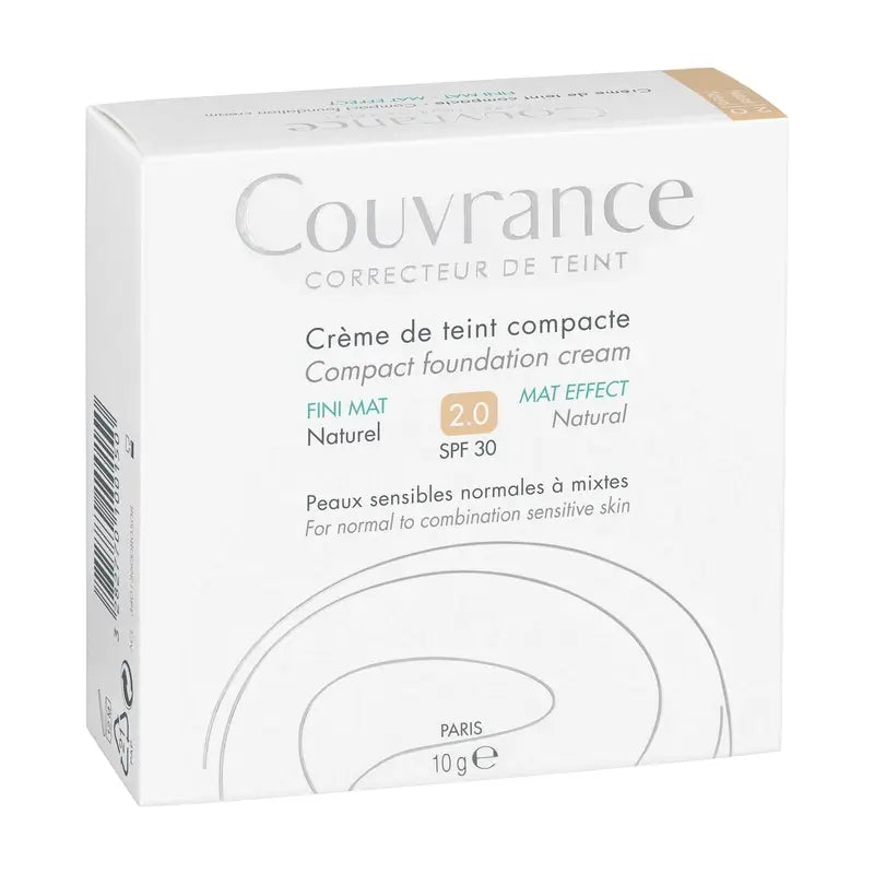 Avène Couvrance Crema Compatta Finitura Opaca Naturale