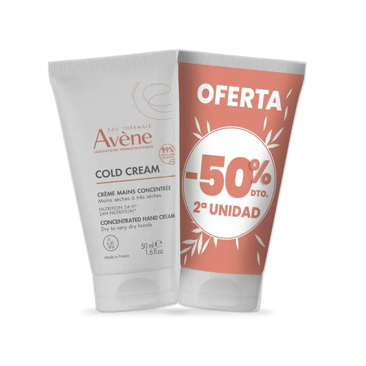 Avène Duo Crema Mani 2X50Ml 50% 2A Av Unit