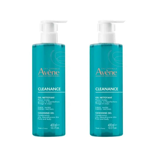 Avène Duplo Cleanance Gel detergente , 2x400