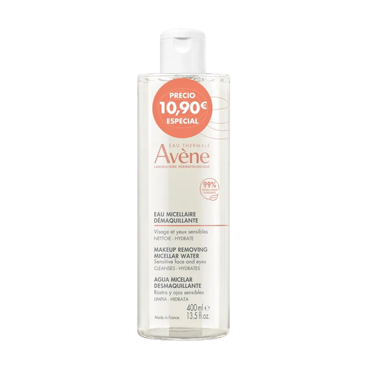 Avène Eau Thermale Acqua Micellare Detergente, 400 ml