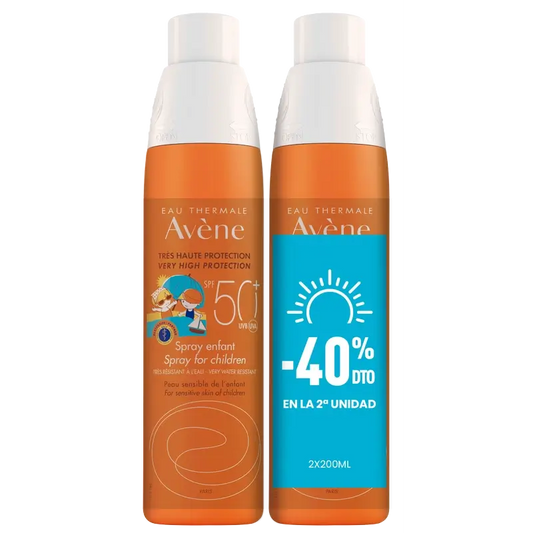 Avène Eau Thermale Spray Bambini Spf 50+ Confezione 2 X 200 Ml