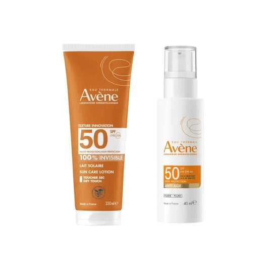 Avène Expert Anti-Ageing Spf50 40 Ml + Latte Invisibile Spf 50 250 Ml