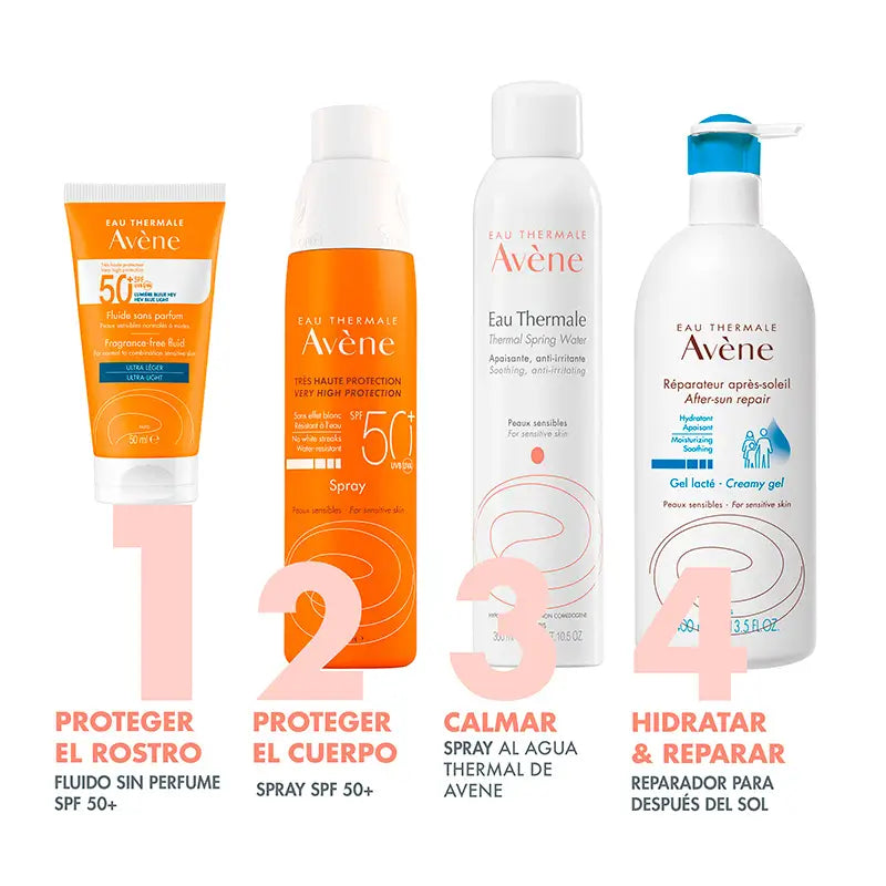 Avène Fluido solare non profumato SPF 50+, 50 ml
