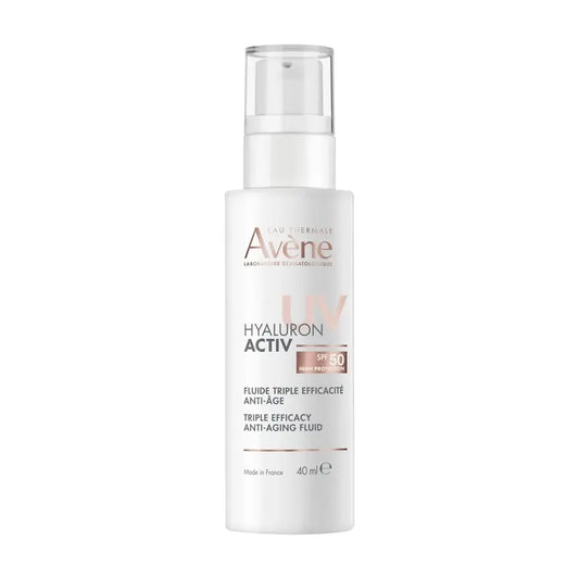 Avène Hyaluron Uv Fluido Anti-Età Tripla Efficacia Spf50, 40 ml