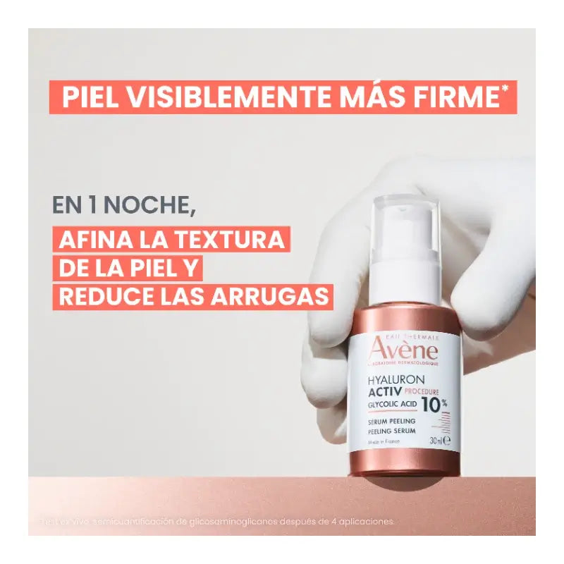 Avène Hyaluron Activ Procedure Siero Esfoliante al 10% di acido glicolico 30 ml