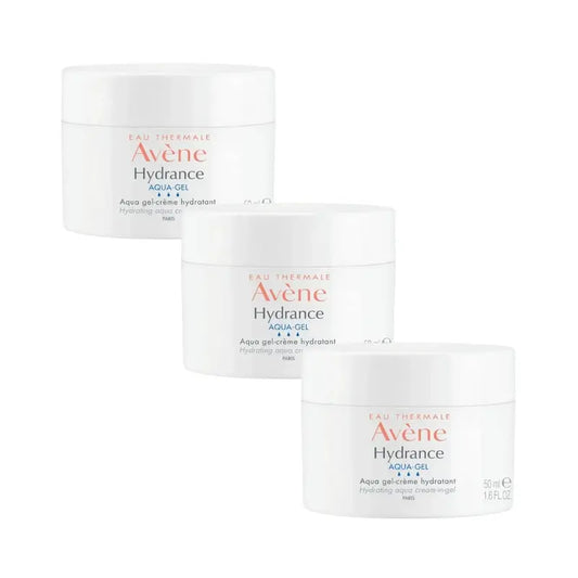 Avène Hydrance Aqua Gel Crema, 3X50 Ml