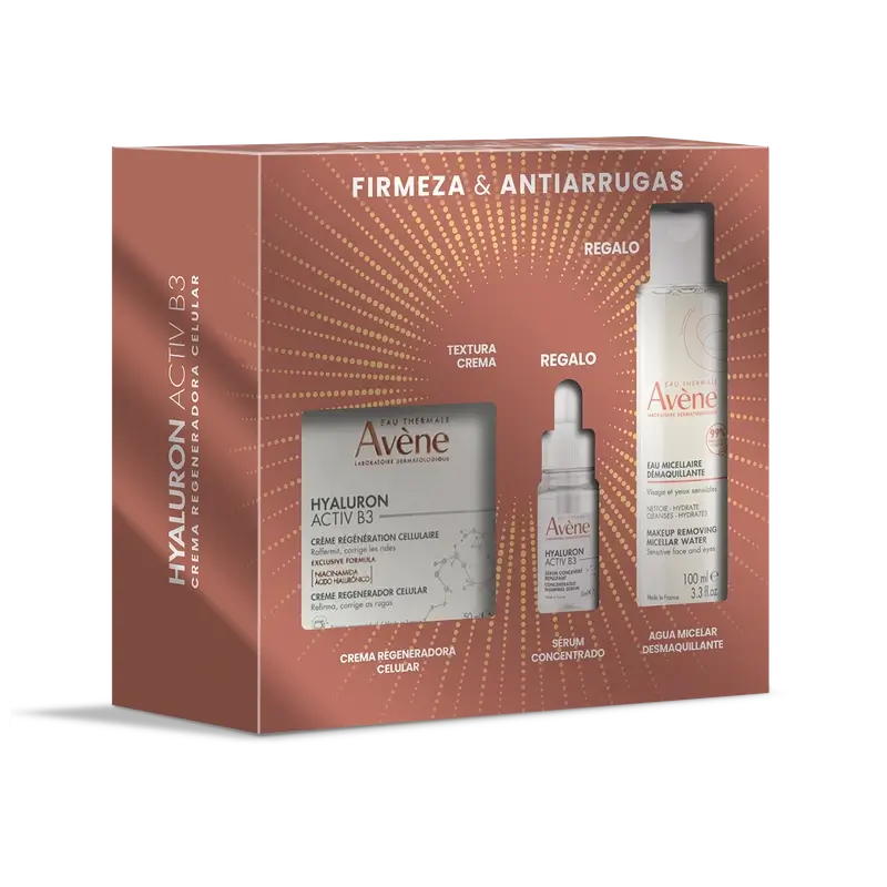 Avène Pack Cr Hyaluron 50 Ml + Acqua micellare 100Ml+ Siero 10Ml