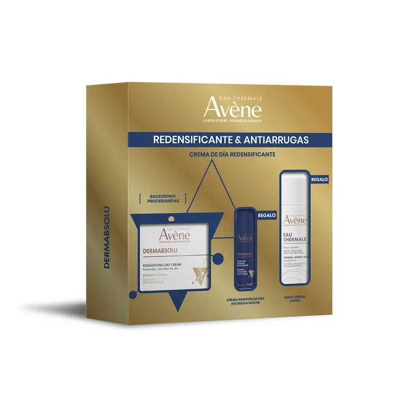 Avène Pack DermAbsolu Crema da giorno ridensificante + Omaggio: Acqua termale 50 ml e Crema da notte 10 ml