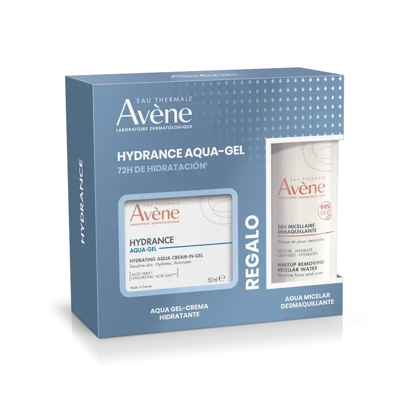 Avene Pack Hydrance Aqua Gel 50Ml + Acqua micellare 100Ml Omaggio