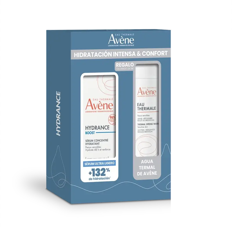 Avène Pack Hydrance Boost Siero concentrato idratante 30 Ml + Acqua termale Avène in omaggio 50 Ml