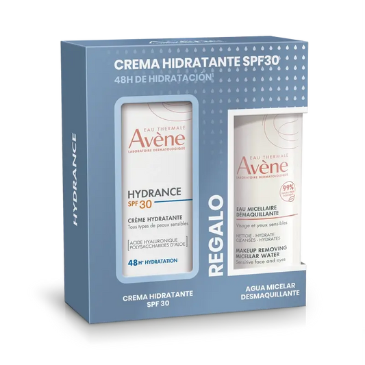 Avene Hydrance Pack Crema idratante Spf30 40 Ml+ Acqua micellare 100Ml in omaggio