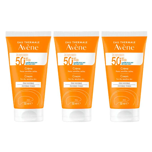 Avène Crema solare Spf 50+, 3 x 50 ml