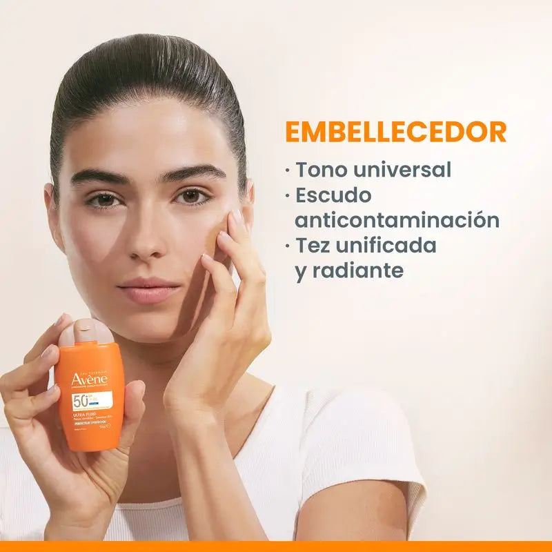 Avène Ultra Fluid Mat Perfect With Colour Spf50+, 50 ml