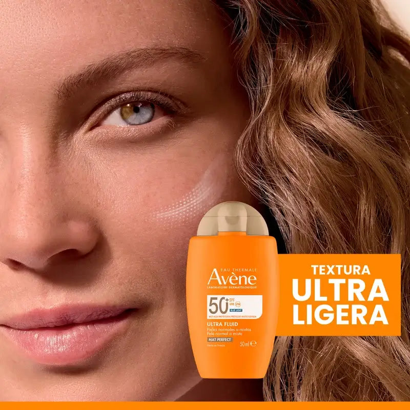 Avène Ultra Fluid Mat Perfect With Colour Spf50+, 50 ml