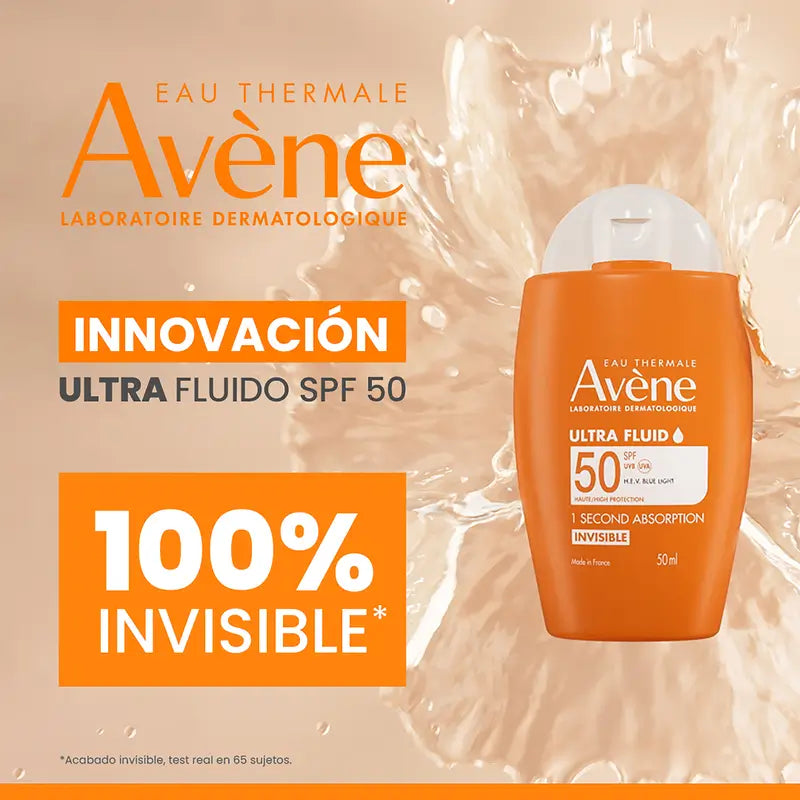 Avène Fluido Ultra Invisibile Spf50, 2X50 Ml