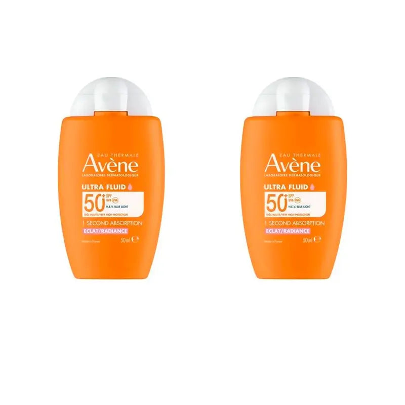 Avène Ultra Fluid Radiance Spf50+, 2X50 Ml