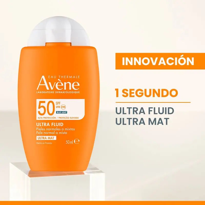 Avène Ultra Fluido Ultra Mat Spf50+, 50 ml