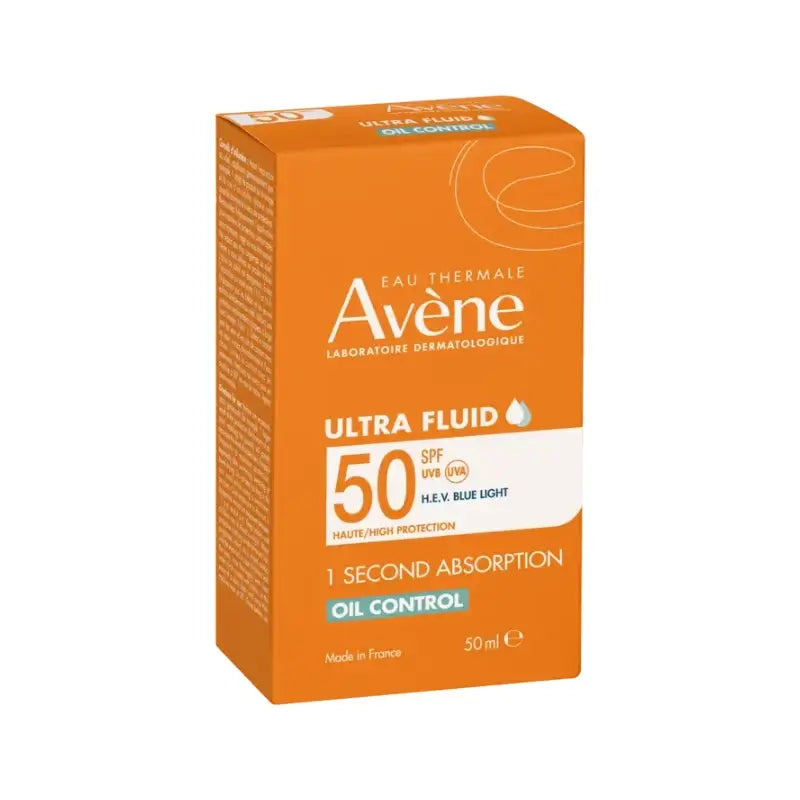 Avène Ultra Fluido Oil Control SPF 50+, pelle grassa 50 ml