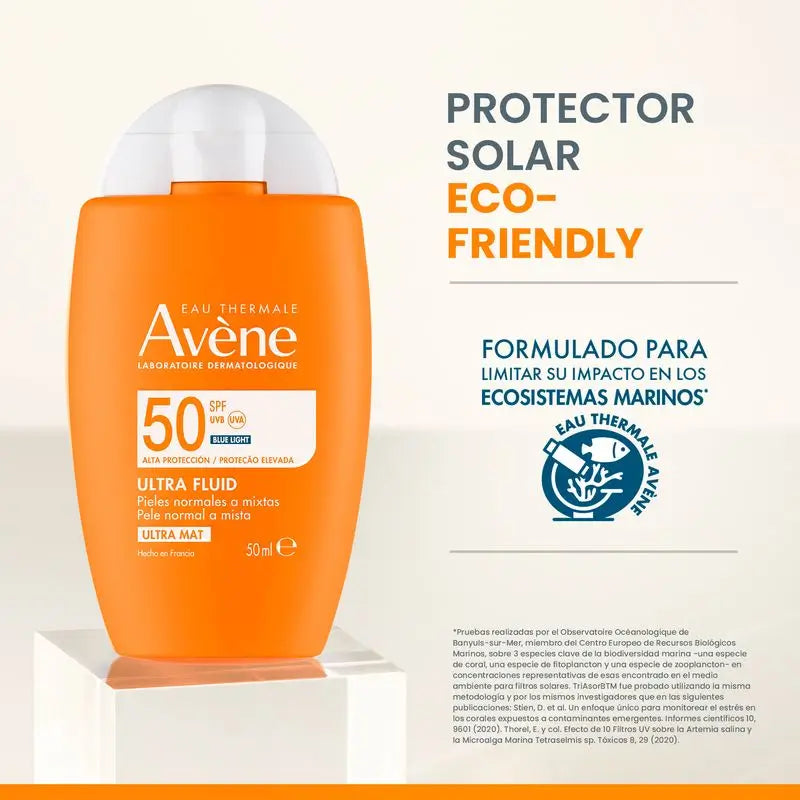 Avène Ultra Fluido Ultra Mat Spf50+, 50 ml