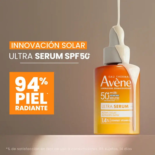 Avène Ultra Serum Spf50+ Attiva la luminosità, 30 ml