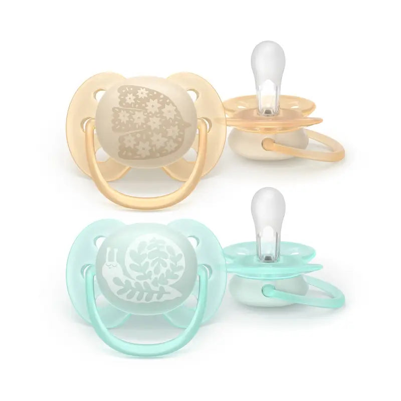 Avent 2 Succhietti ultra morbidi 0-6M