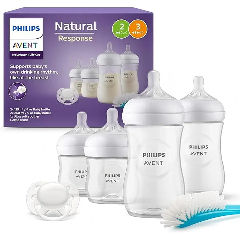 Avent Pack Bottiglie a risposta naturale 0-6M Scd838/11