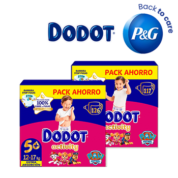 P&G - DODOT ACTIVITY XXL 25% DTO - VUELTA CON P&G (7 SEPTIEMBRE 2026)