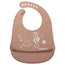 Baboo Bavaglino in silicone morbido con tasca Cacao, 4+ mesi, 1 pz.
