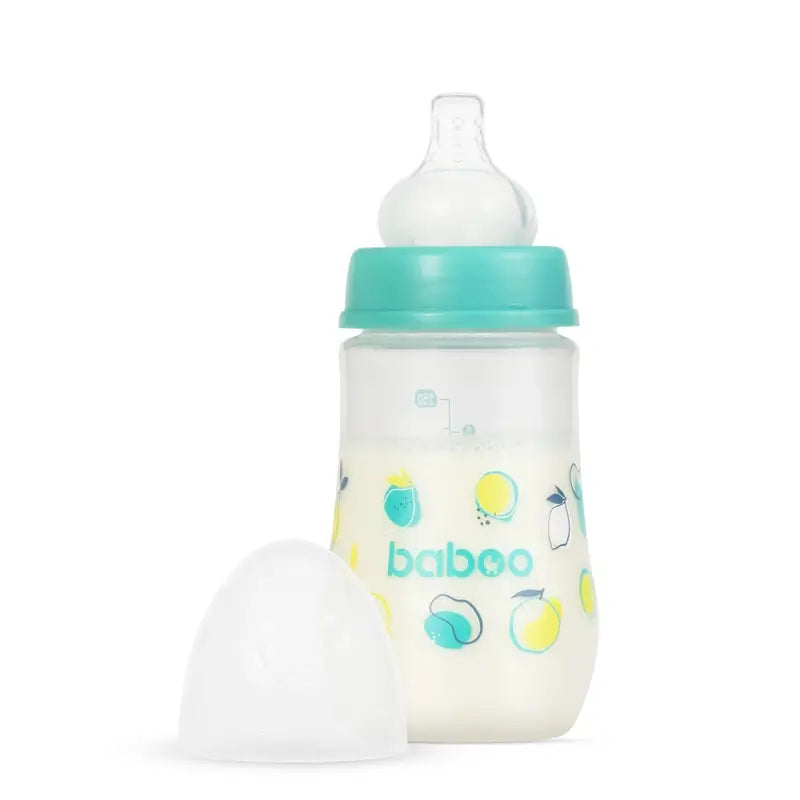Biberon Baboo anticolica 3+ mesi Lagoon Fiesta, 250 ml