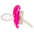 Baboo Succhietto simmetrico in silicone, fosforescente, rosa 6+ mesi