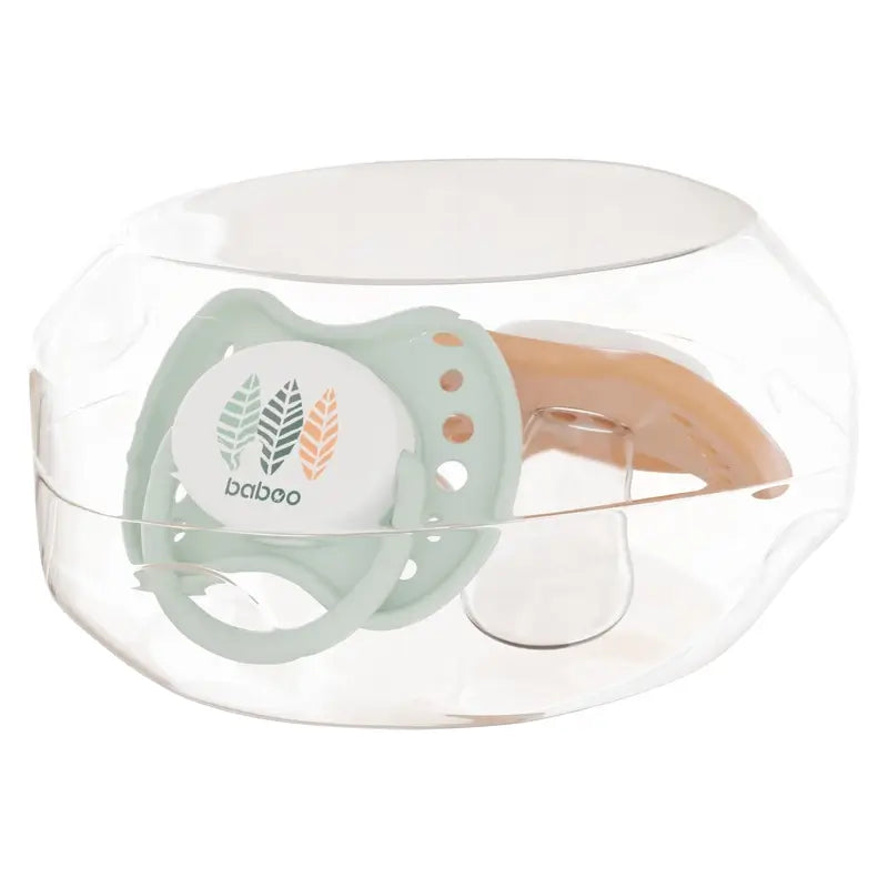 Baboo Calmy Ciucci anatomici 0-6 mesi Peachy Keen, 2 pezzi