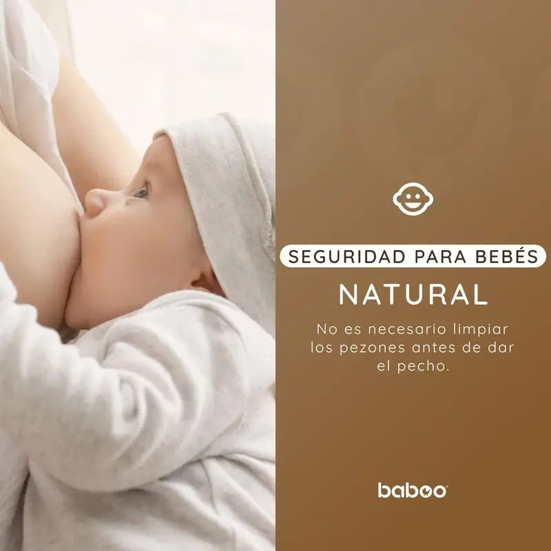 Baboo Crema per capezzoli alla lanolina pura al 100%, 35 ml