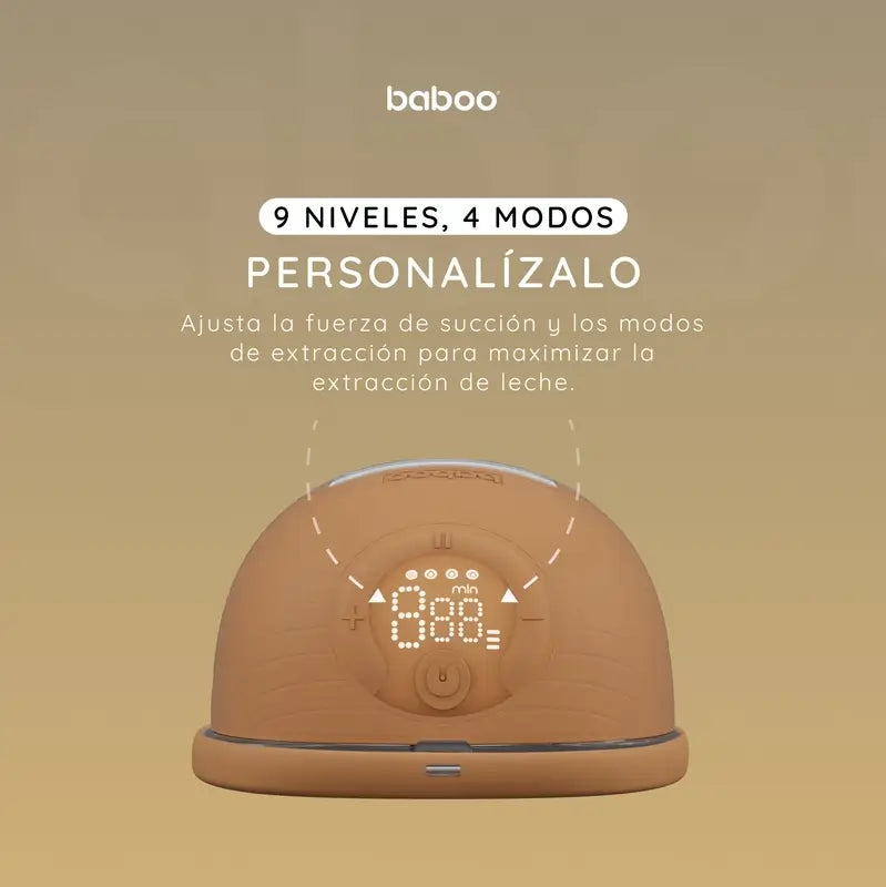 Tiralatte elettrico portatile a mani libere Baboo, 1 pezzo