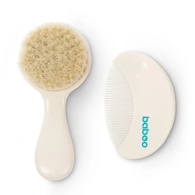 Set spazzola e pettine Baboo 0+ mesi