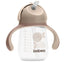 Baboo Au Naturale Tazza di apprendimento in silicone con cannuccia 9+ mesi, 260 ml