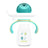 Baboo Lagoon Fiesta Tazza di apprendimento in silicone con cannuccia 9+ mesi, 260 ml