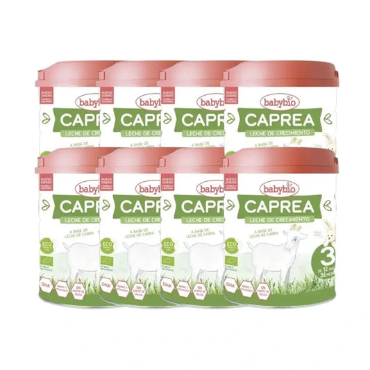 Babybio Caprea 3 Latte di capra 12-36 mesi, confezione 8 x 800 g
