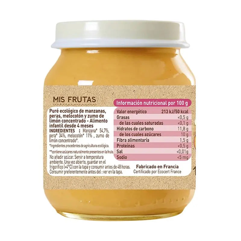 Babybio Delizia di frutta, 130 g