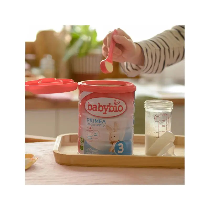 Babybio Primea 3 Latte vaccino per la crescita 12-36 mesi, 800 grammi