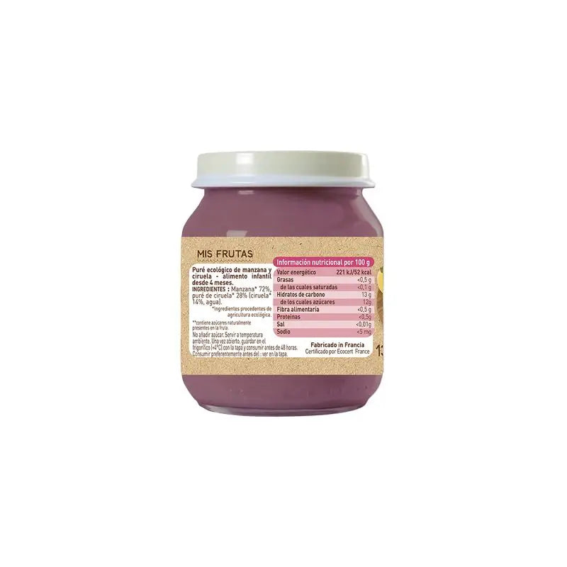 Babybio Mela Prugna, 130g
