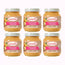 Babybio Pesca-Mela, Confezione 6 x 130 g