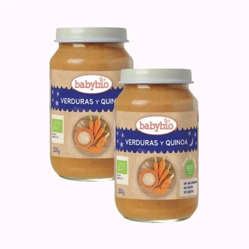 Babybio Menu Tradizione Quinoa, Confezione 2 x 200 grammi